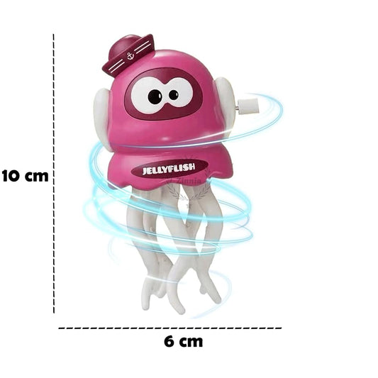 Key Operated Wind Up Jelly Fish Toys for Babies,