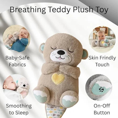 Breathing teddy bear