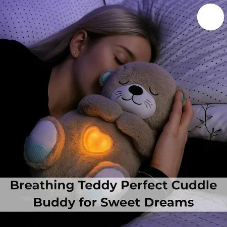Breathing teddy bear